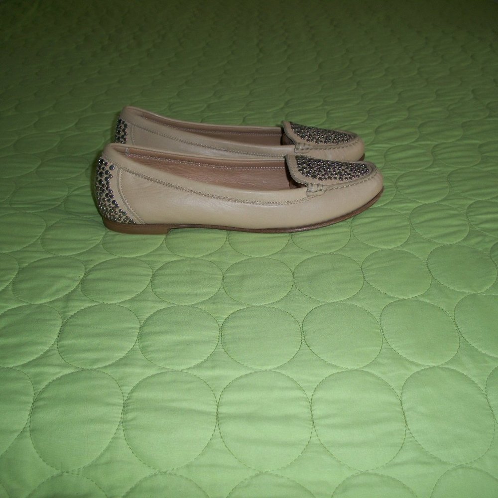 Salvatore Ferragamo Tan Leather Shoes